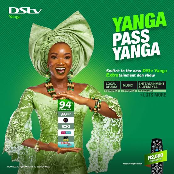 DStv Yanga Channel List And Price in Nigeria 2024